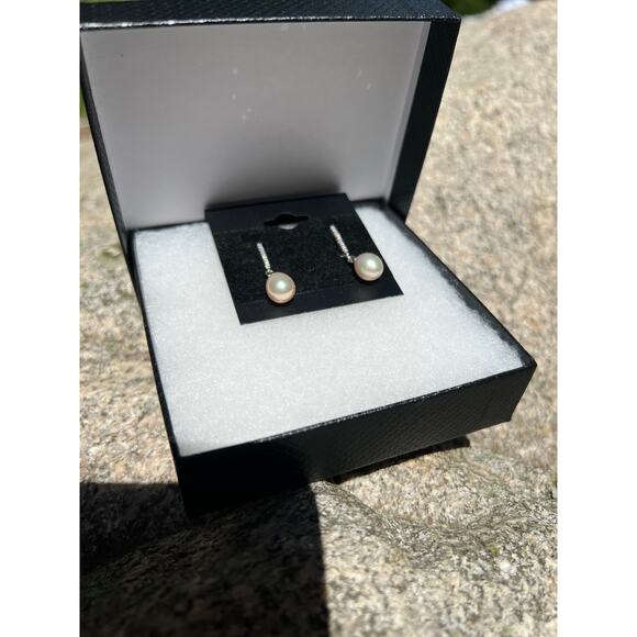 Genuine Pearl Drp Earrings - Picture 8 of 8